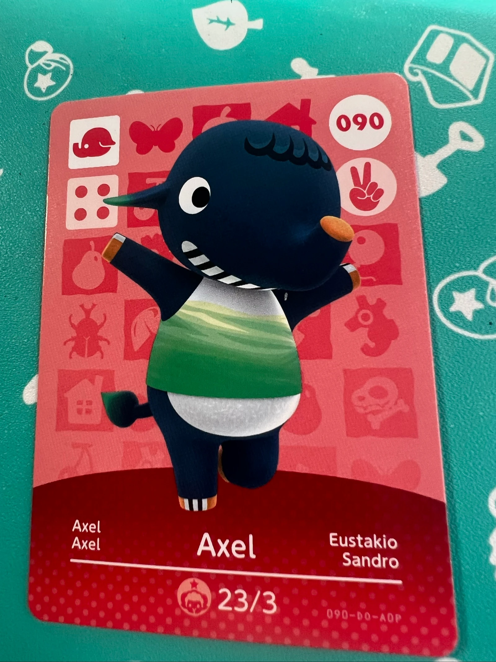 Carte amiibo de Axel